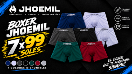 BOXER JHOMIEL 7 x 99 SOLES